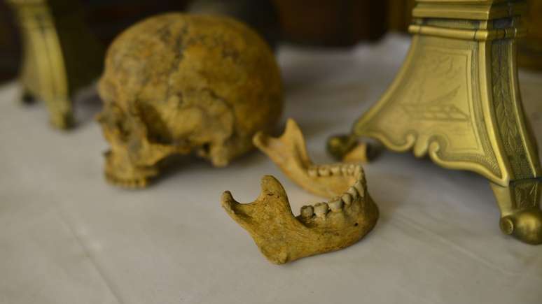 Restos mortais atribu&iacute;dos ao santo est&atilde;o na Igreja de S&atilde;o Jorge, em Monselice, It&aacute;lia | Foto: Luca Bezzi/ Divulga&ccedil;&atilde;o