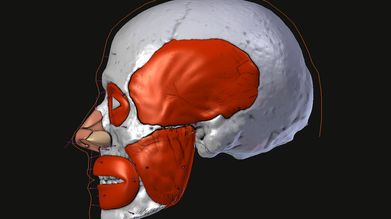 Rosto de S&atilde;o Valentim passou por reconstru&ccedil;&atilde;o facial em 3D | Imagem: C&iacute;cero Moraes/ Divulga&ccedil;&atilde;o