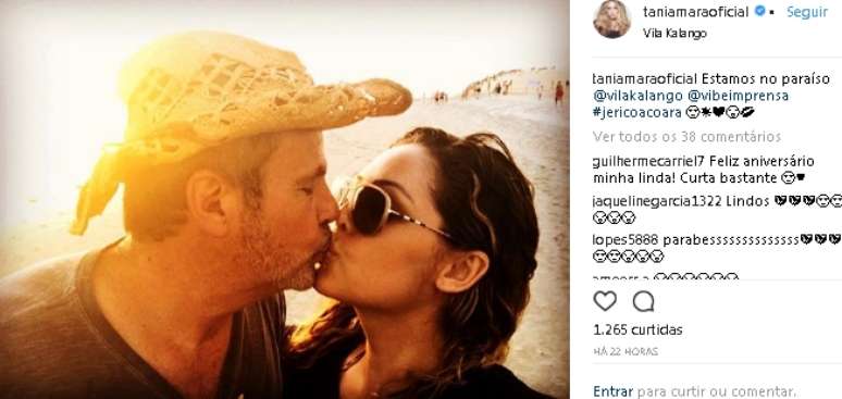 O diretor de novelas pediu a prote&ccedil;&atilde;o de Nossa Senhora para a mulher e a fam&iacute;lia.