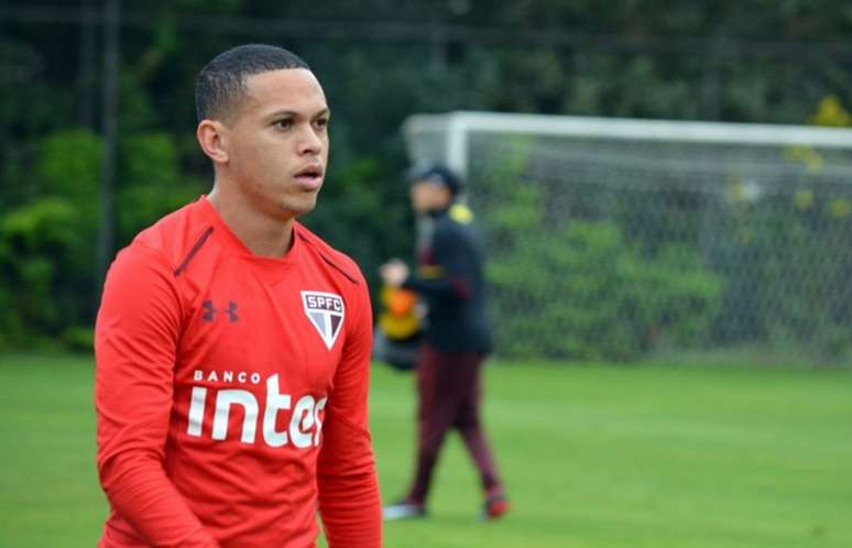 Nesta temporada, Marcos Guilherme fez um gol e tem sido o jogador do sistema ofensivo mais elogiado pelos torcedores (Érico Leonan/saopaulofc.net