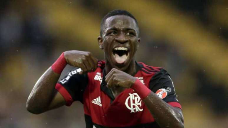 Vinícius Jr. provocou em jogo contra o Botafogo (foto: André Mourão/AGIF)