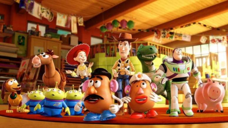 A turma volta a se reunir na terceira parte Toy Story. Foto: Divulgação