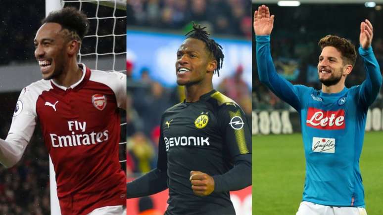 Arsenal, Borussia Dortmund e Napoli são destaques na segunda fase da Liga Europa (Foto: AFP)