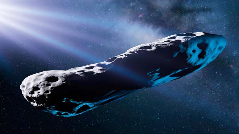 Oumuamua é observado por cientistas antes que saia do nosso campo de visão