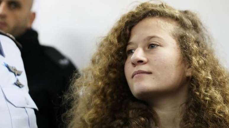 Ahed Tamimi é acusada de crime contra a segurança