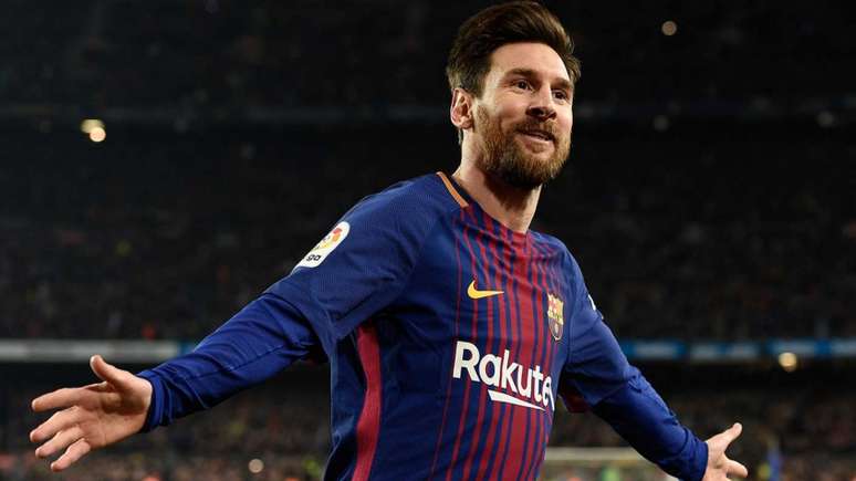 Messi em ação pelo Barcelona (Foto: AFP)