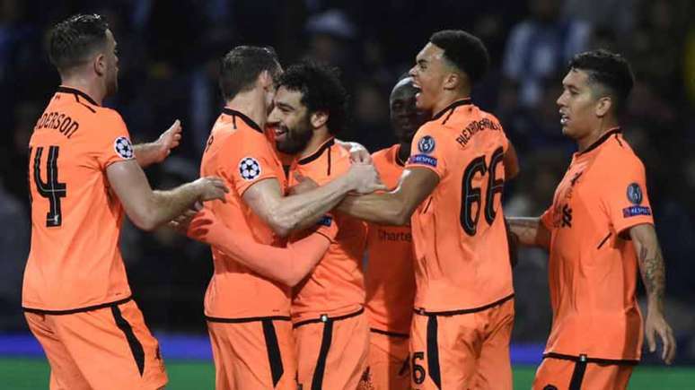 Firmino, Mané e Salah fizeram os gols do jogo (Foto: AFP)