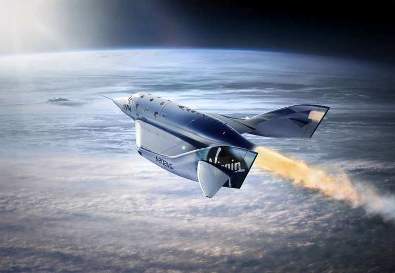 VSS Unity, da Virgin Galactic (Foto:&nbsp;Richard Seymour)