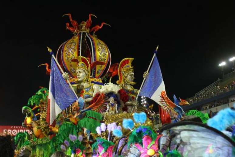 A Acadêmicos do Tatuapé, que conquistou este ano o bicampeonato no Carnaval paulistano 