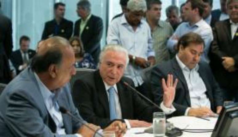 Rio de Janeiro - Presidente da República, Michel Temer,participa de Reunião de trabalho sobre segurança 
