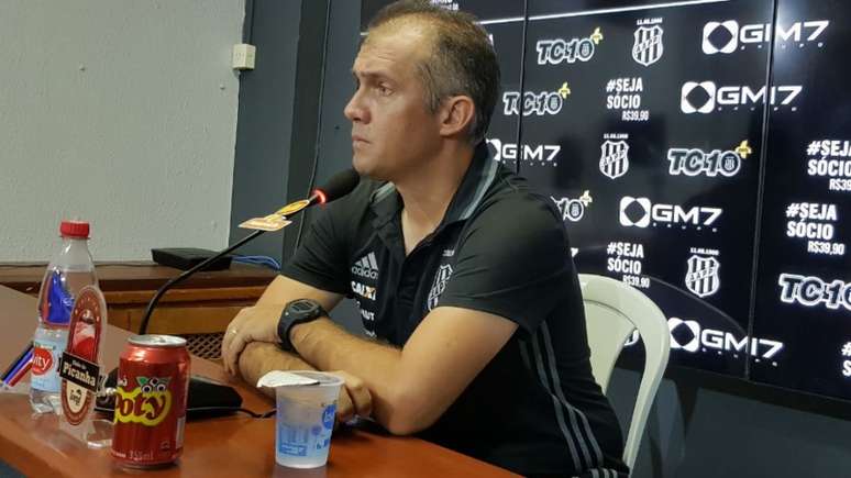 Eduardo Baptista fala sobre jogo de domingo contra o Palmeiras(Foto: PontePress)