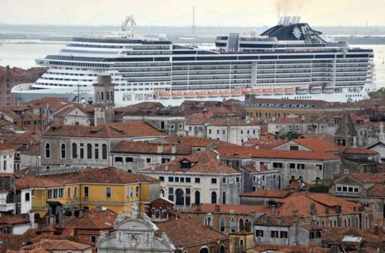 Algoritmo controlará acesso de cruzeiros em Veneza