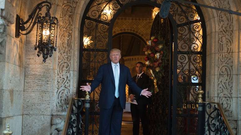 Trump tem um bunker sob sua propriedade particular em Mar-a-Lago, na Flórida, e outros à disposição enquanto presidente dos EUA