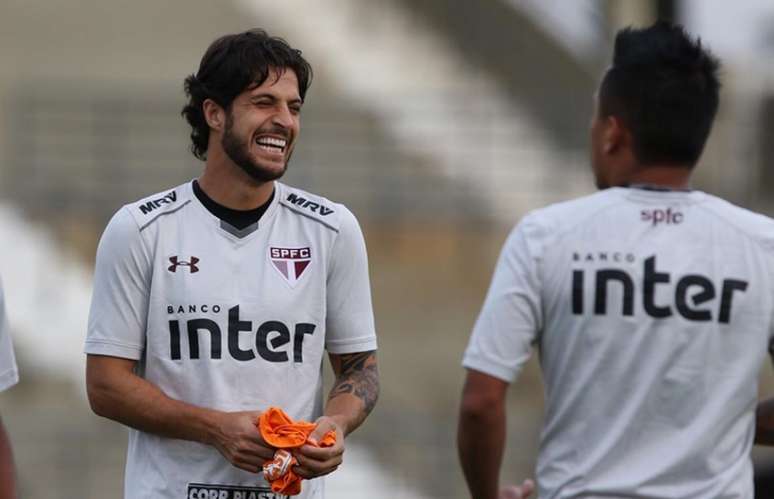 Hudson retornou ao São Paulo após jogar no Cruzeiro durante toda a temporada passada (Rubens Chiri/saopaulofc.net)