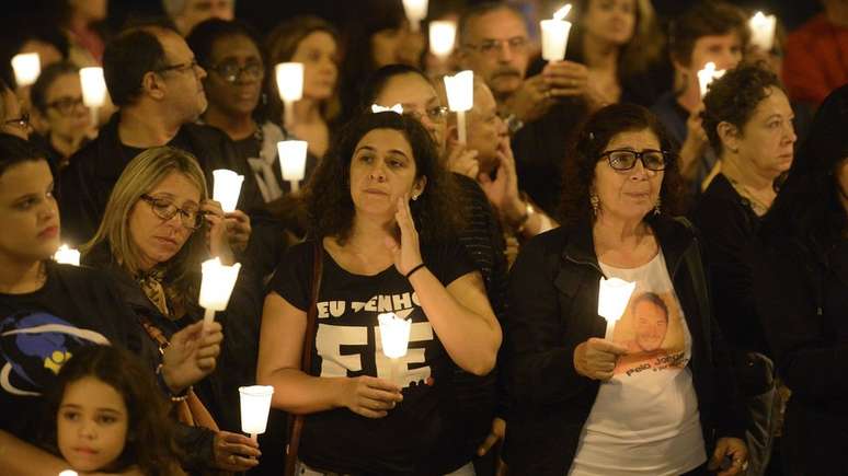 Manifestação na região metropolitana do Rio após assassinato; cardeal destaca sentimento de impotência e, ao mesmo tempo, compromisso com a paz diante da violência | Foto: Fernando Frazão/Ag. Brasil