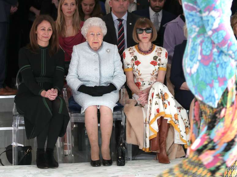 Rainha Elizabeth acompanha desfile na Fashion Week de Londres
 20/2/2018    REUTERS/Yui Mok/Divulgação