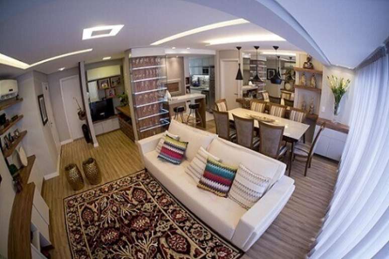 30. As estampas em zigzag ficaram &oacute;timas juntas. Projeto de Inova Arquitetura