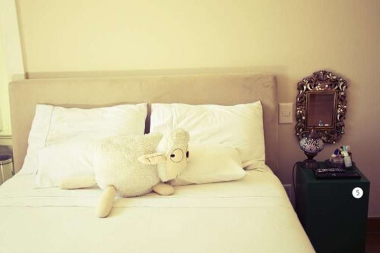 63. Almofada decorativa de ovelha. Projeto de Casa Aberta