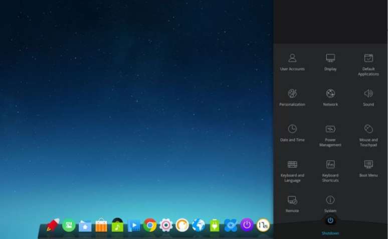 &nbsp;Deepin Desktop (Captura de tela: Pedro Cipoli)