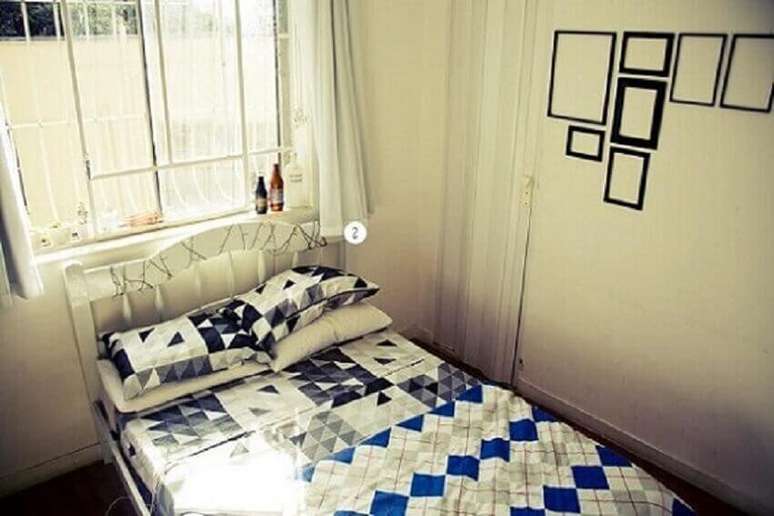 23. O uso de porta sanfonada, camar&atilde;o ou dobr&aacute;vel &eacute; tamb&eacute;m bem comum na decora&ccedil;&atilde;o de apartamento pequeno, pois poupa espa&ccedil;o. Projeto de Casa Aberta