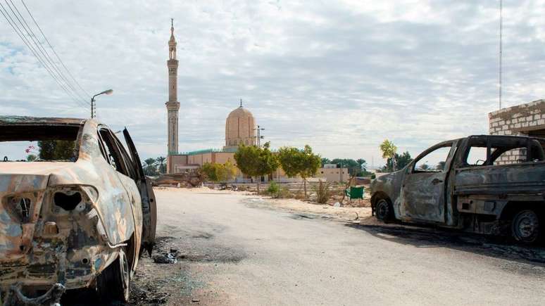 A zona do Sinai tem sido conário de sangrentos atentados promovidos por grupos jihadistas