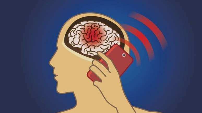 Quanto mais perto da cabeça está o celular, maior é o risco de se expor à rádiofraquência do aparelho