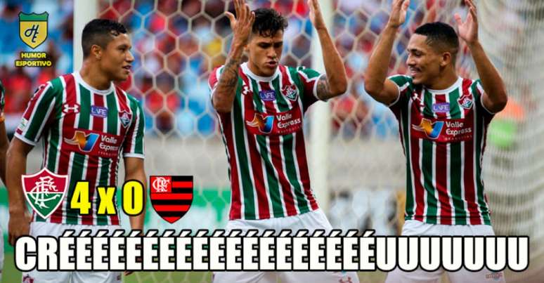 Os melhores memes da goleada do Fluminense sobre o Flamengo