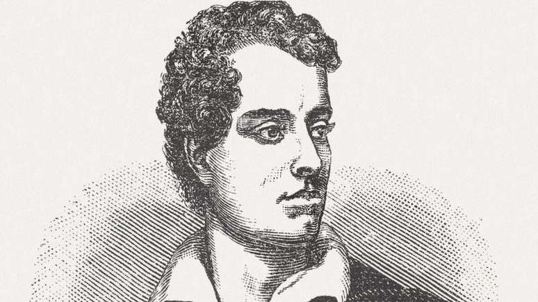 O poeta Lord Byron (1788-1824) foi um dos principais autores do romantismo