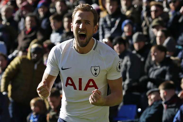 Harry Kane garantiu a vitória do Tottenham (Foto: Ian Kington / AFP)