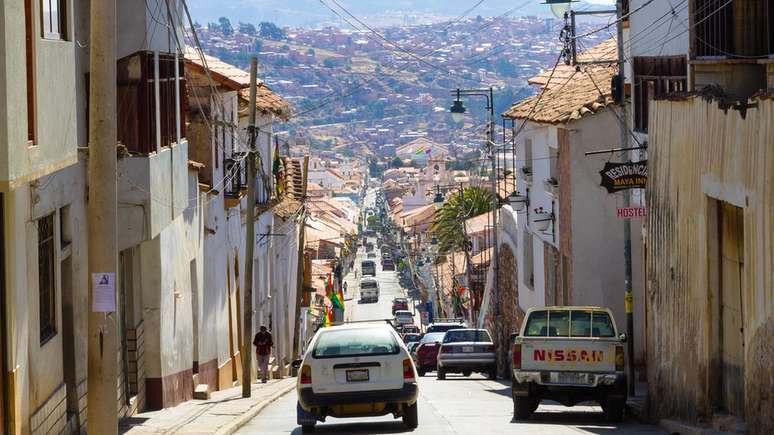 Sucre &eacute; a capital constitucional da Bol&iacute;via, mas n&atilde;o &eacute; a sede do Poder Executivo e do Legislativo