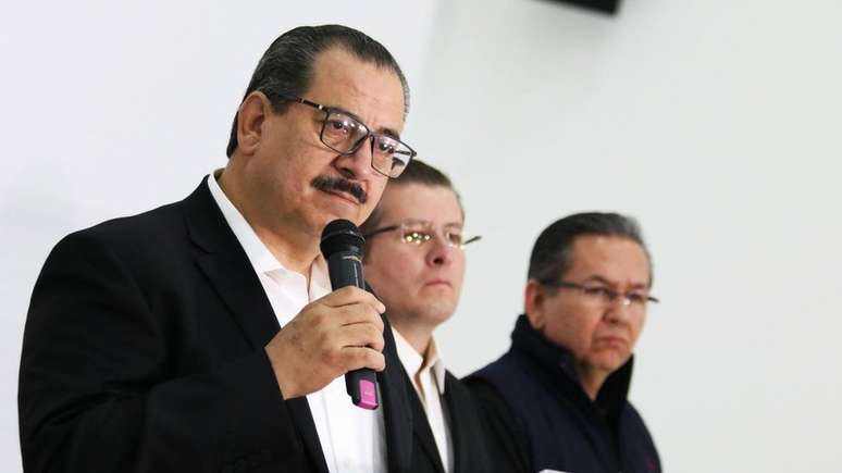 O promotor de Jalisco indicou que toda a polícia de Tecalitlán está sendo investigada | Foto: Promotoria de Jalisco