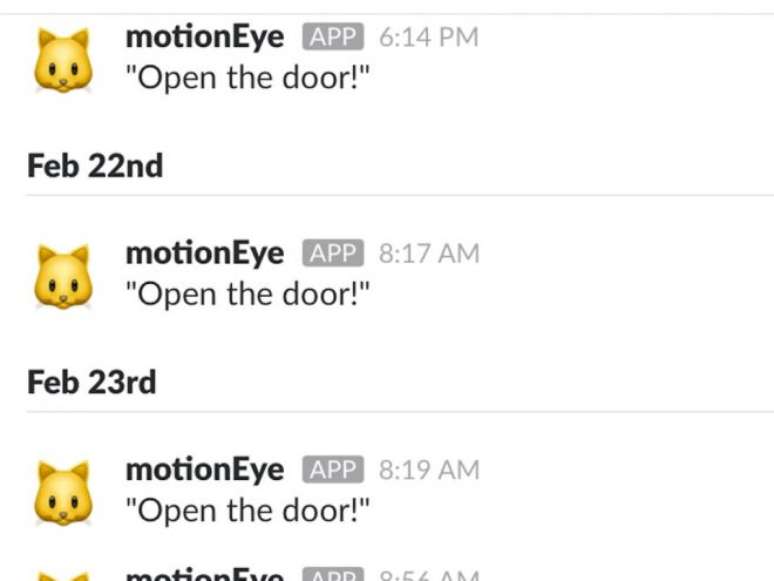 Mensagens enviadas pelo software (Imagem: Arkaitz Garro)