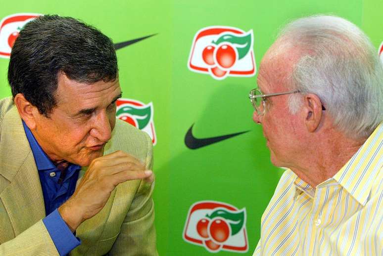 Tanto Parreira como Zagallo comandaram a Seleção em mais de uma Copa