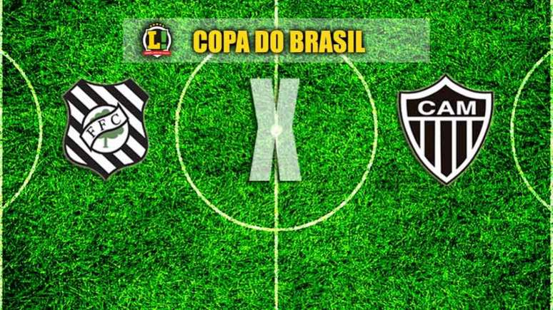 Figueirense e Atlético-MG medem forças pela Copa do Brasil