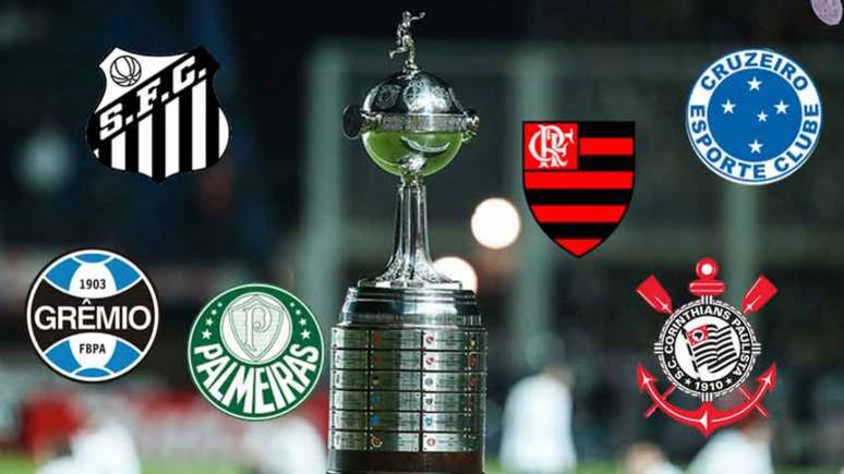 Corinthians, Santos, Palmeiras, Grêmio, Flamengo e Cruzeiro em campo nesta semana