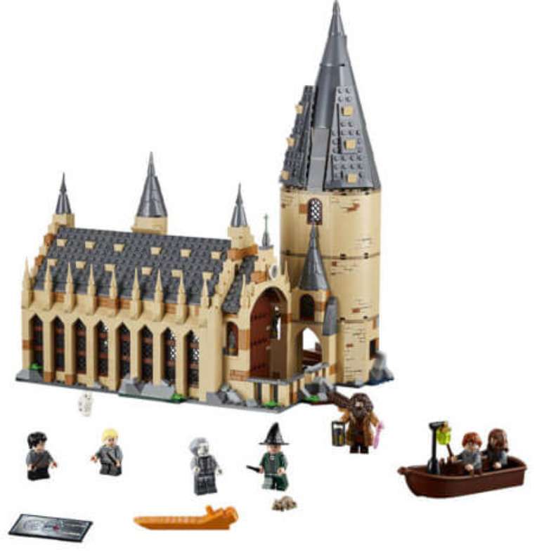 Lego anuncia set de Harry Potter com o Salão de Hogwarts