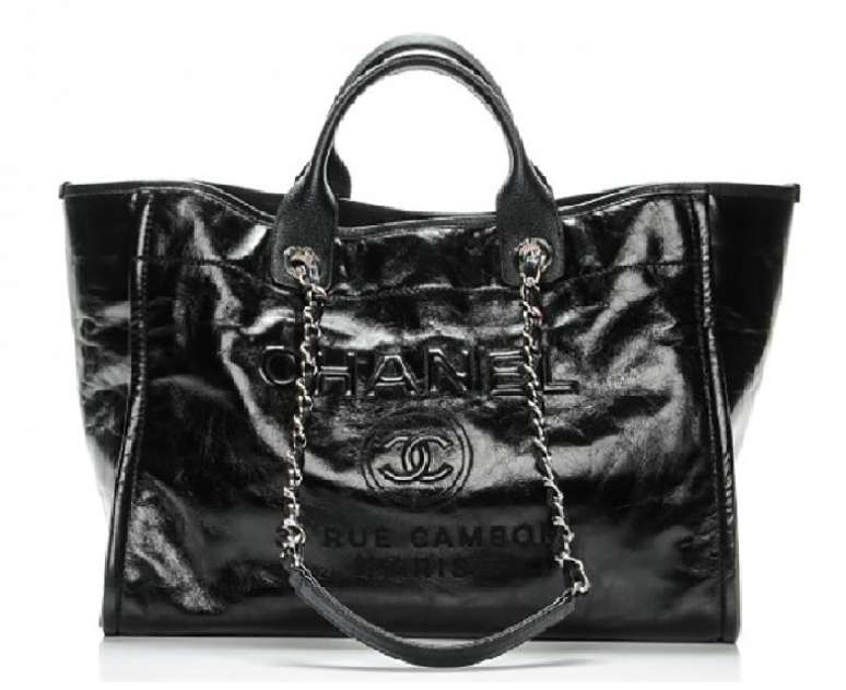 Modelo Deauville Tote da Chanel (Reprodu&ccedil;&atilde;o/Site Tradesy)