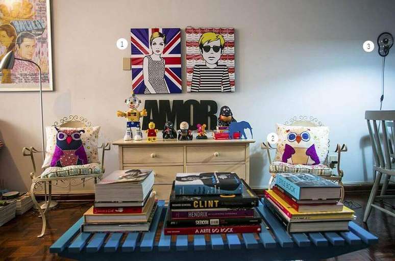 24. Para a decora&ccedil;&atilde;o ficar mais divertida, basta pintar o palete da cor de sua prefer&ecirc;ncia.