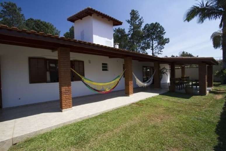 20. As redes são uma boa forma de aproveitar os espaços entre as pilastras. Projeto de Gilson de Carvalho