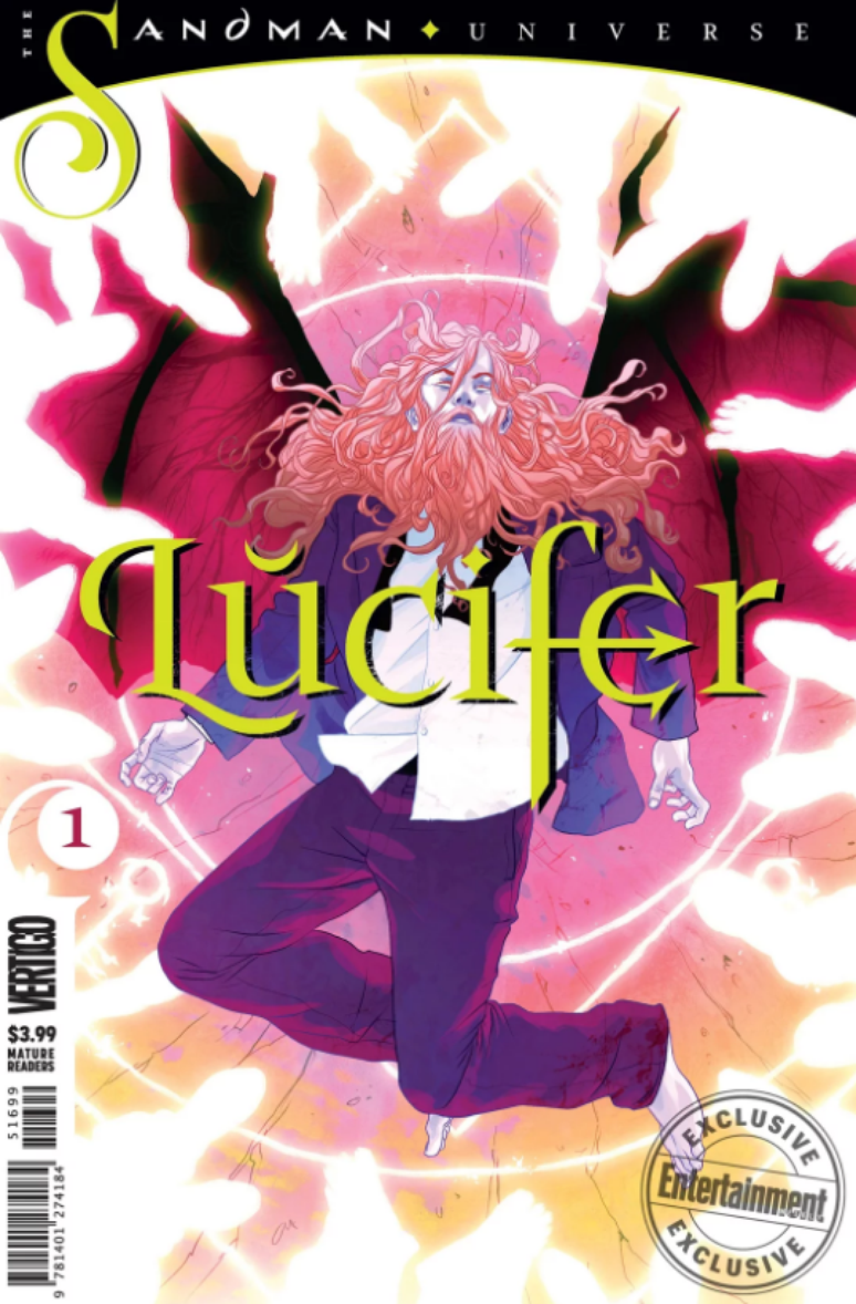 Capa do primeiro volume de Lucifer (Foto: Entertainment Weekly)