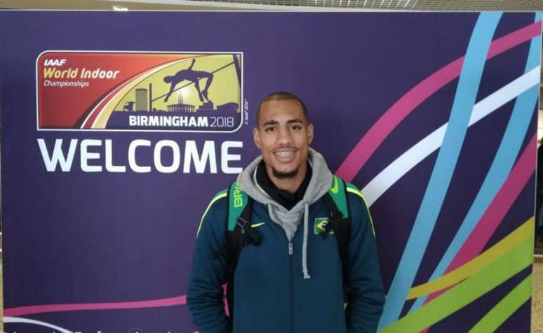 Almir Junior leva medalha de prata no salto triplo no Mundial Indoor (Credito: CBAt)