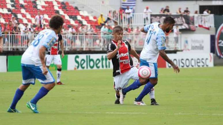 Com dois gols no segundo tempo Avaí despachou o JEC, na Arena Joinville (Beto Lima/JEC)