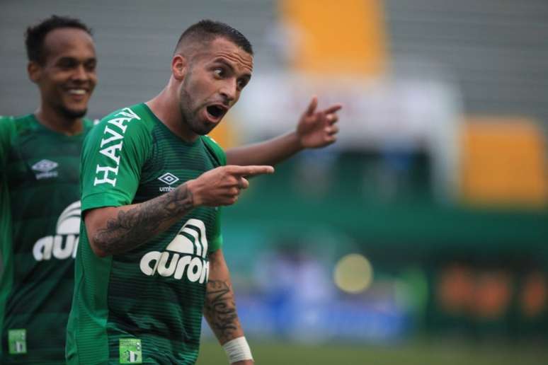 Canteros fará exames para confirmar lesão (Foto: Sirli Freitas/Chapecoense)