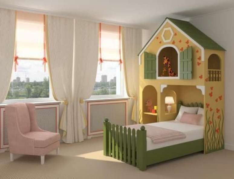 72. A cama de casinha pode ser alimento para a imaginação da criança