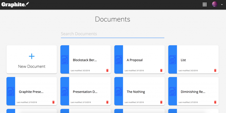 Processador de textos do Graphite (Divulgação: Graphite)