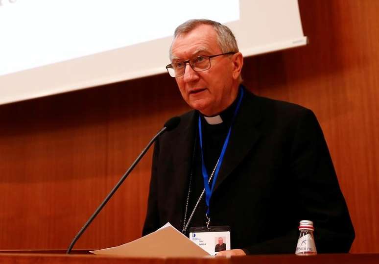 Cardeal Pietro Parolin fala em universidade de Roma
 3/10/2017    REUTERS/Tony Gentile