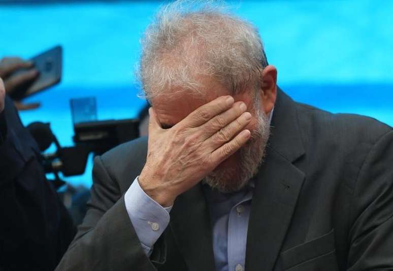 Ex presidente do Brasil, Luiz Inácio Lula da Silva em evento em Porto Alegre, Brasil
23/01/2018
 REUTERS/Paulo Whitaker