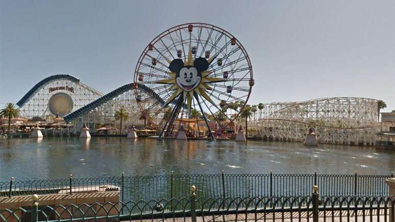 Parques Disney Google Maps