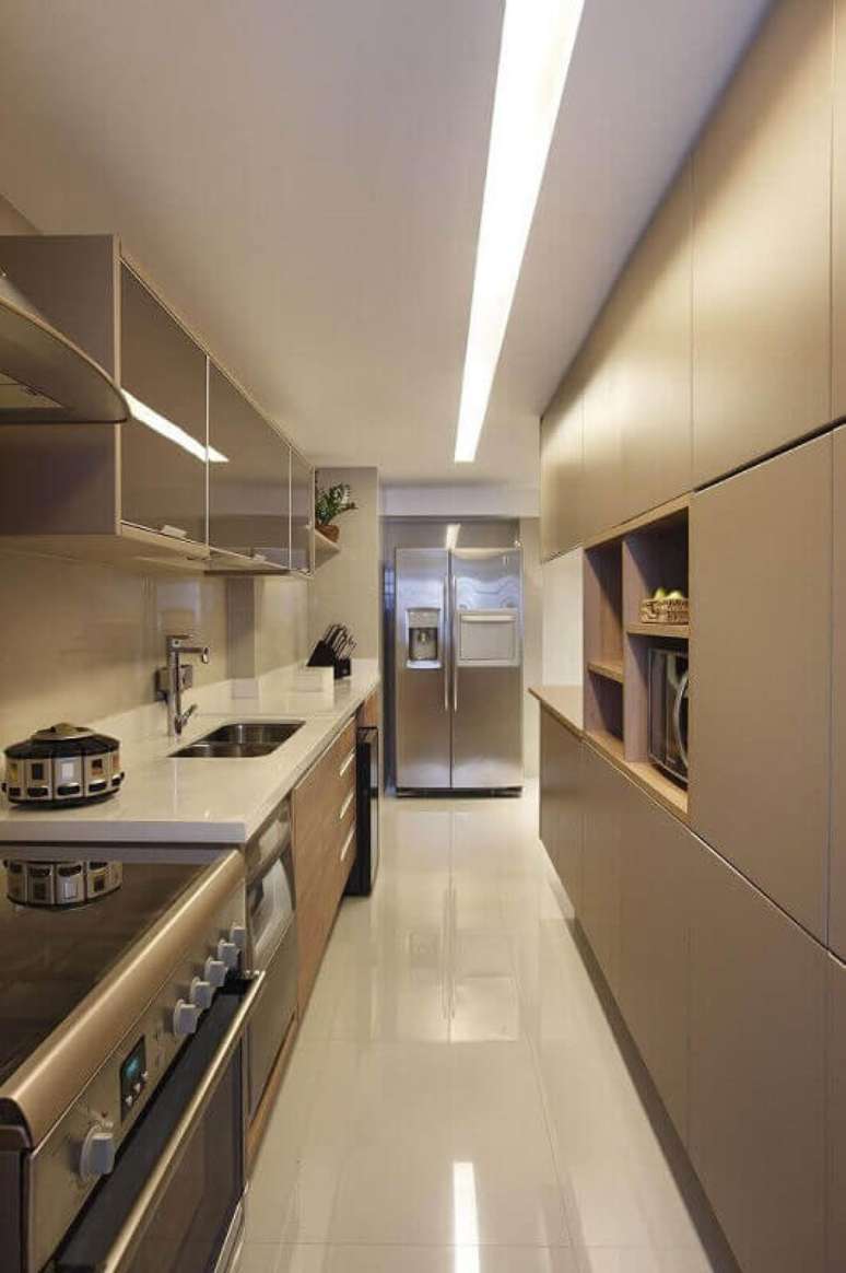 27. Inspiração para decoração de cozinhas pequenas e modernas