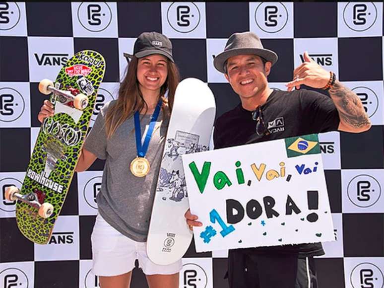 Al&eacute;m do t&iacute;tulo, voltou com a admira&ccedil;&atilde;o de do skatista norte-americano Christian Hosoi, considerado uma lenda do esporte